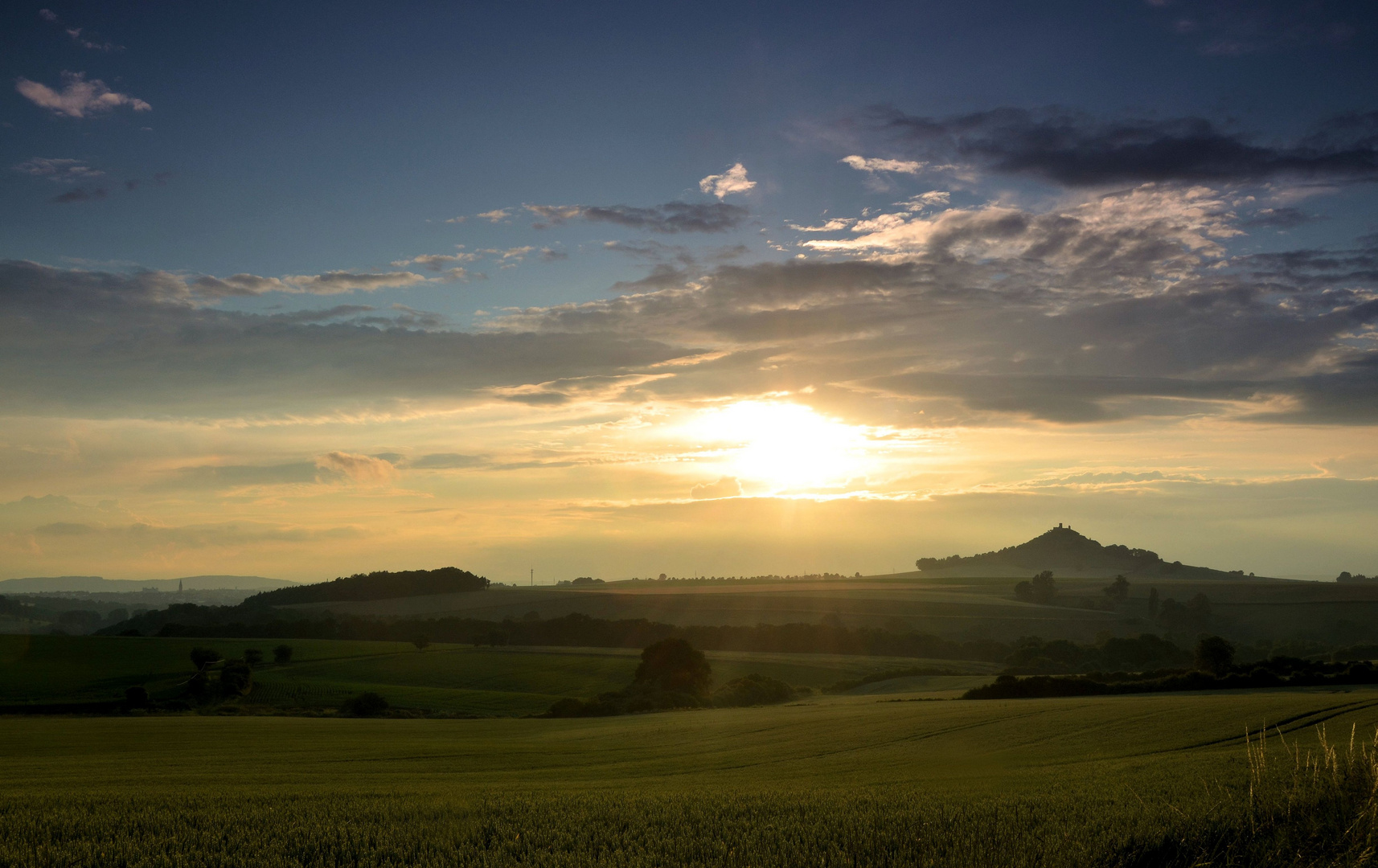 Desenberg am Abend