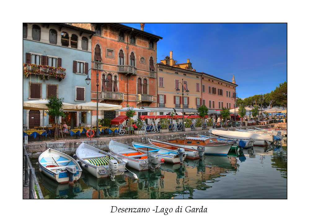 Desenzano im leichten HDR-Look