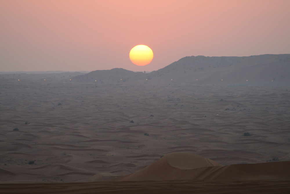 desert sunset