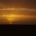 desert tunisien ( coucher de soleil )