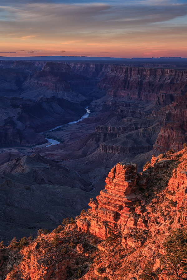 Desert View sunset