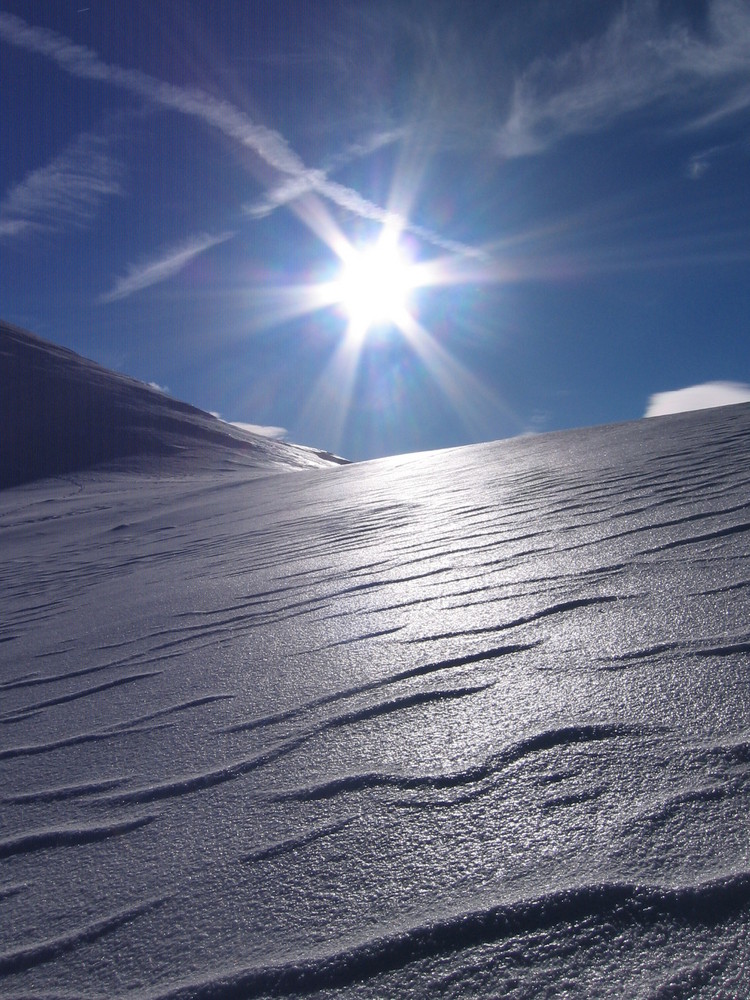 Deserti innevati