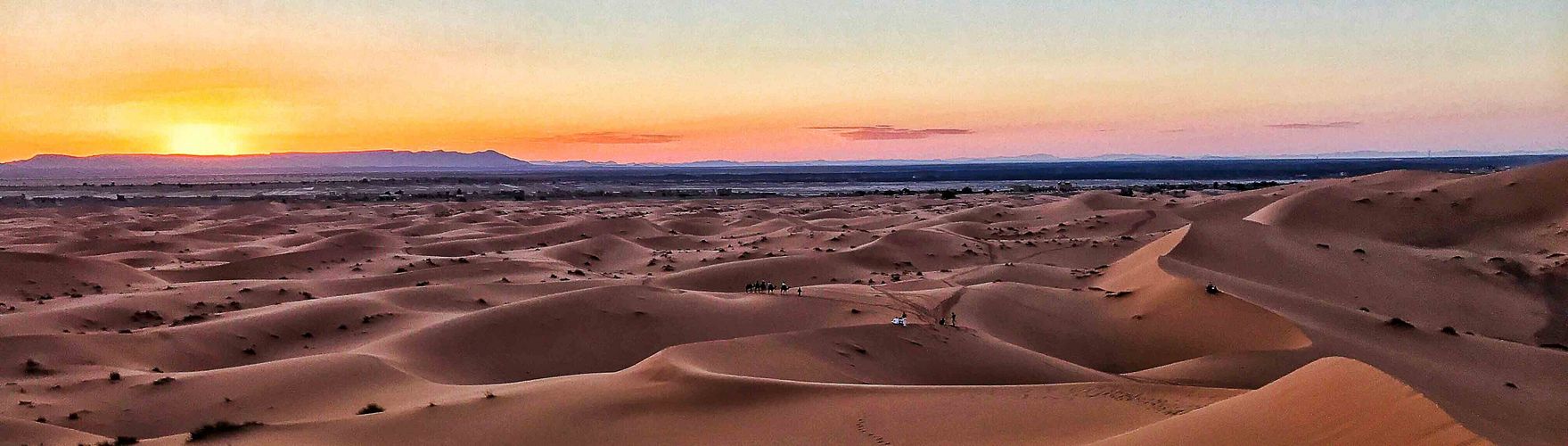 Deserto al tramonto