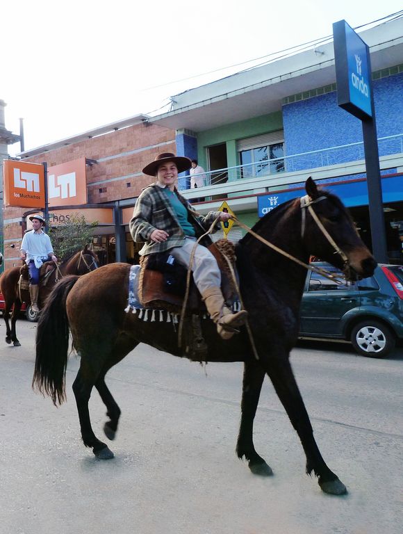 desfile a caballo