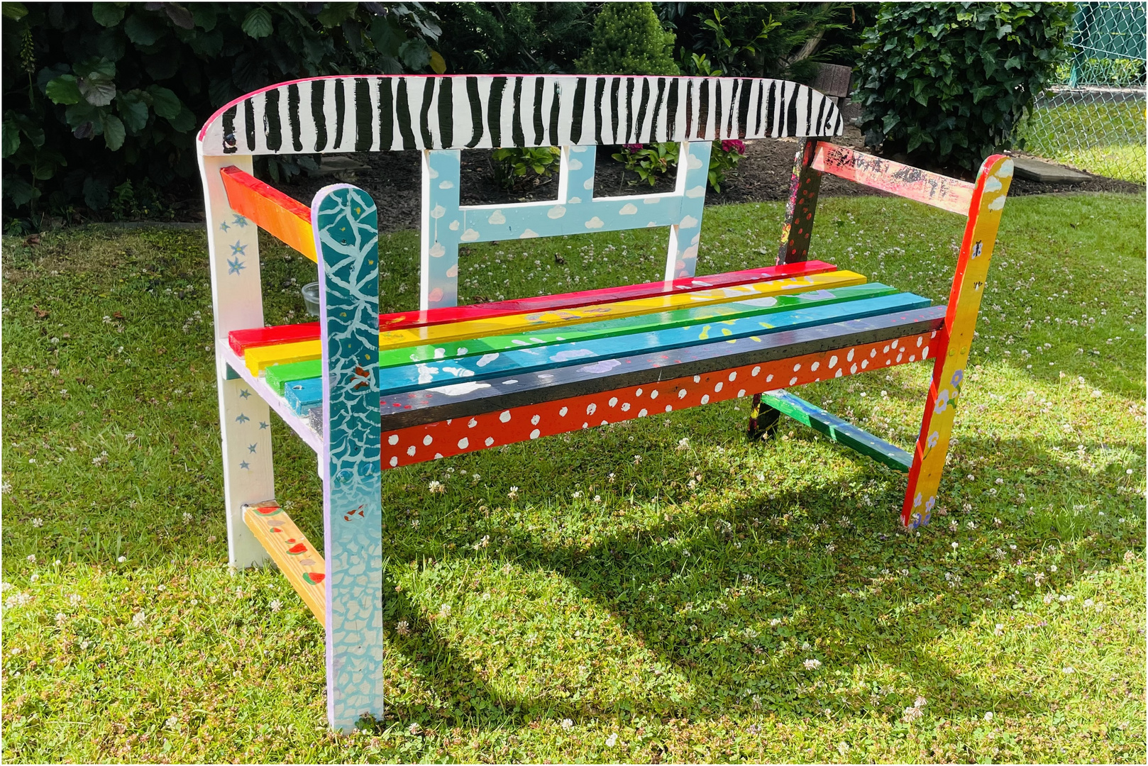 Designer Gartenbank