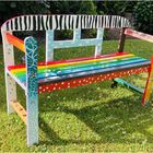 Designer Gartenbank
