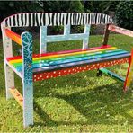 Designer Gartenbank