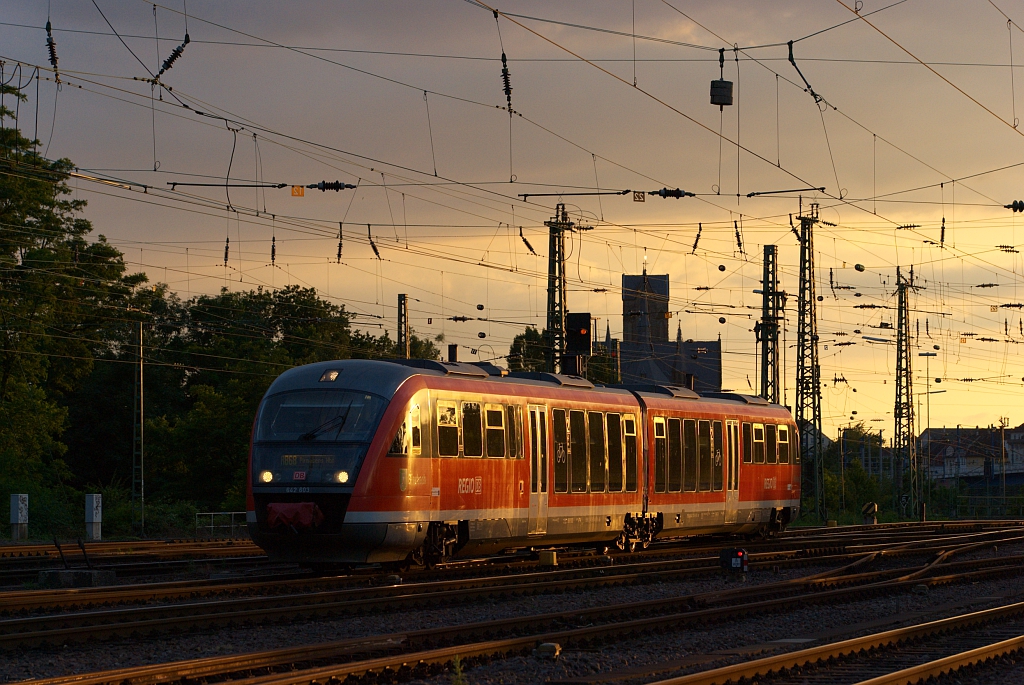 Desiro im Abendlicht