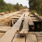 desolate Holzbrücke Pantanal