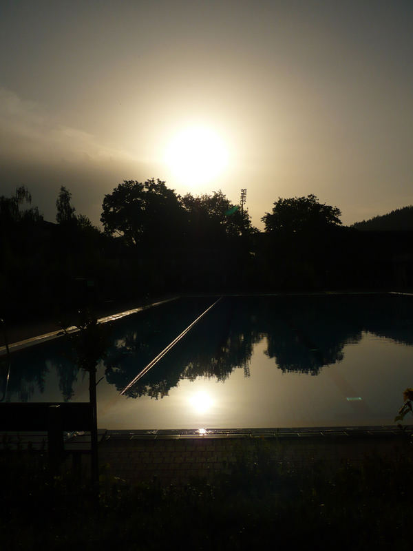 desolate pool