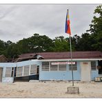 : destroyed elementary school in Mantigue Island :