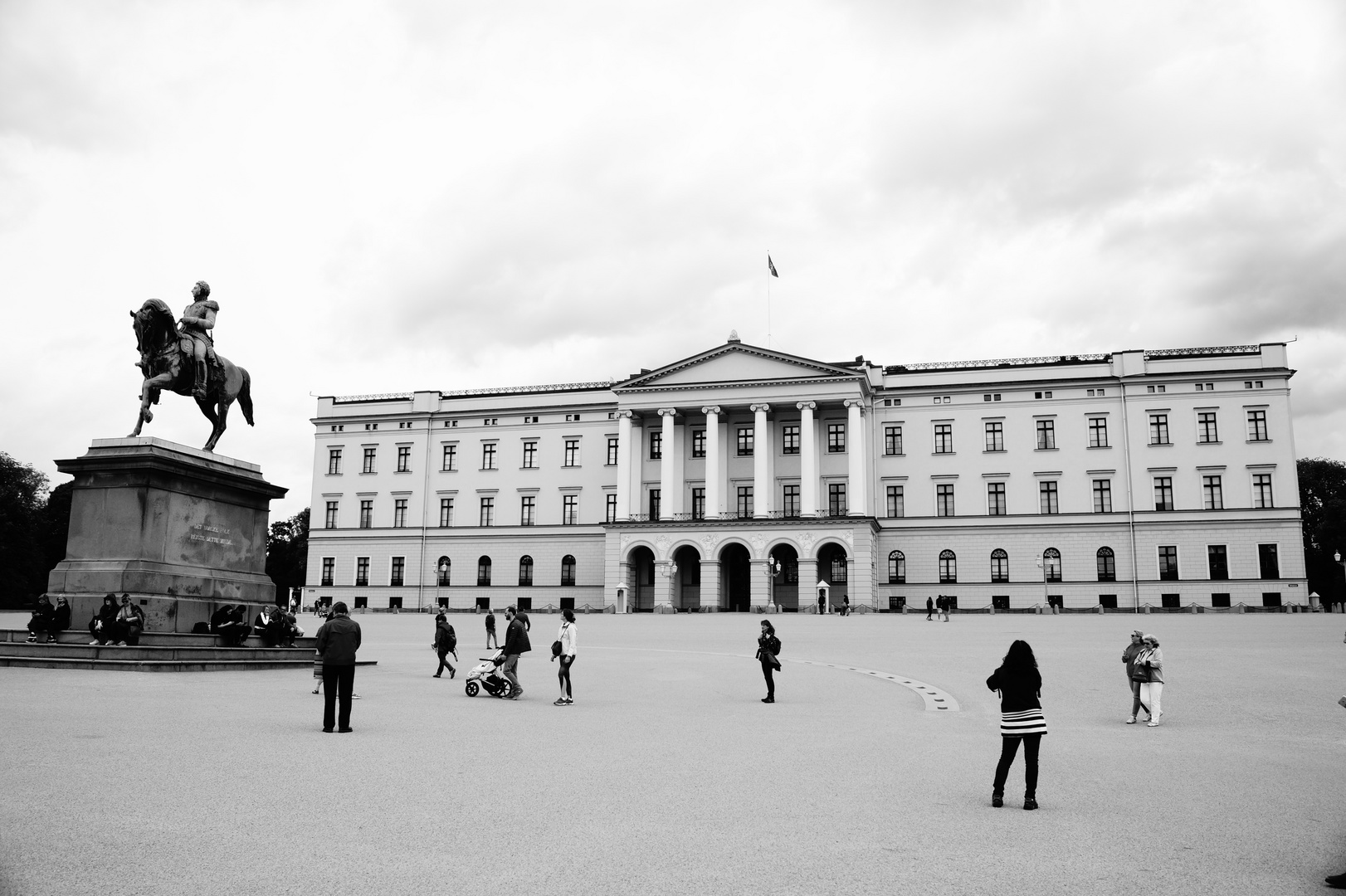 Det Kongelige Slott Oslo / Das königliche Schloss Oslo