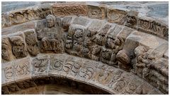 Detail 1 Portal St. Johannes in Villafranca del Bierzo