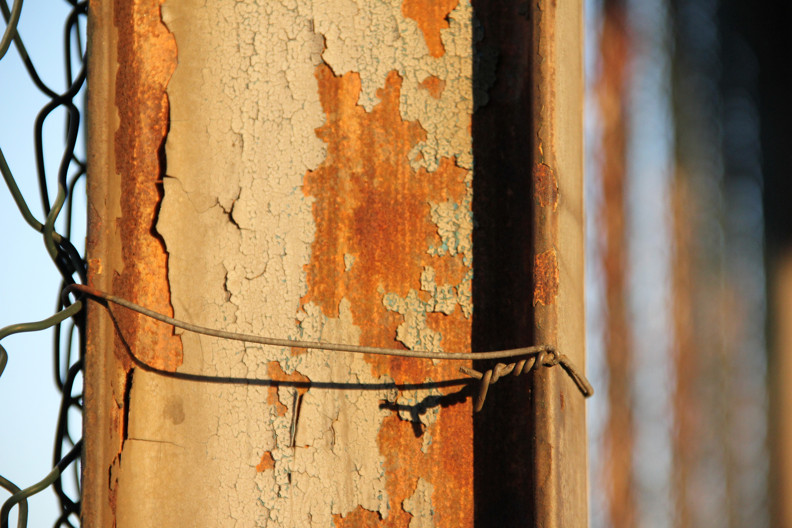 Detail am Bahnhof