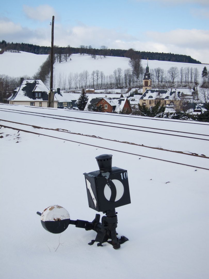 Detail am Bahnhof Cranzahl