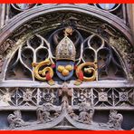 Detail am Christ Church Gate Canterbury