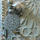 Detail am Eingang der Koranschule des Abou Inan (1350) in der Medina von Fès