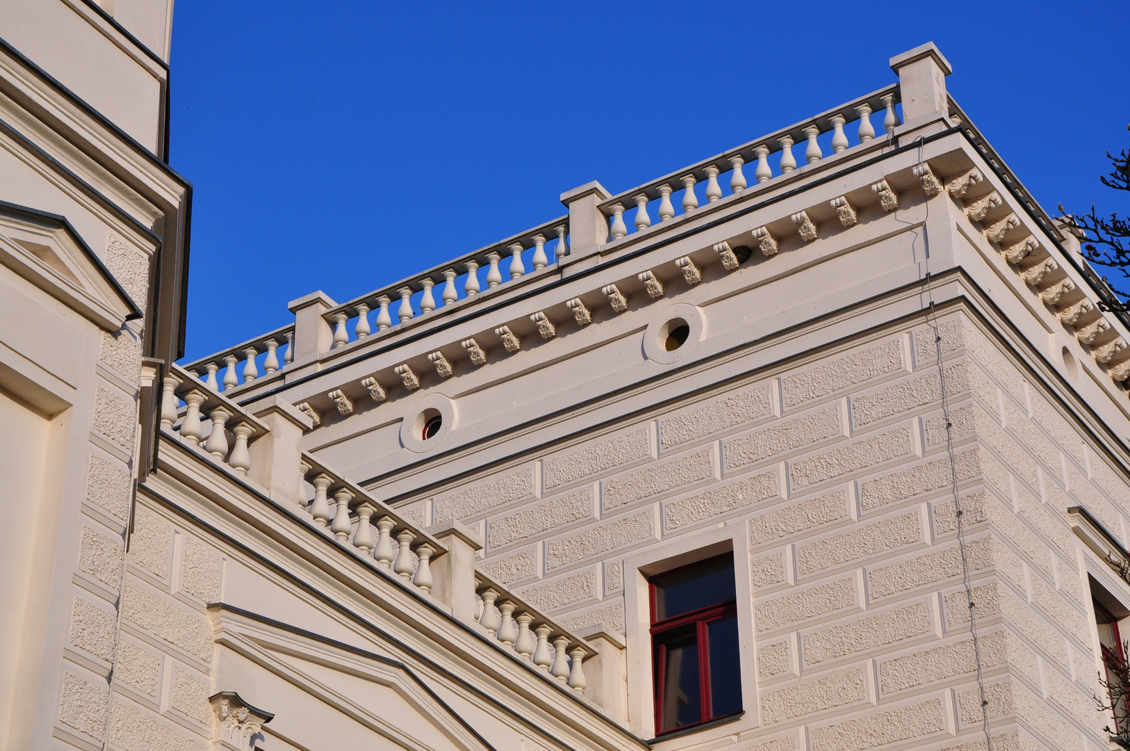 Detail am Schloss Krobnitz