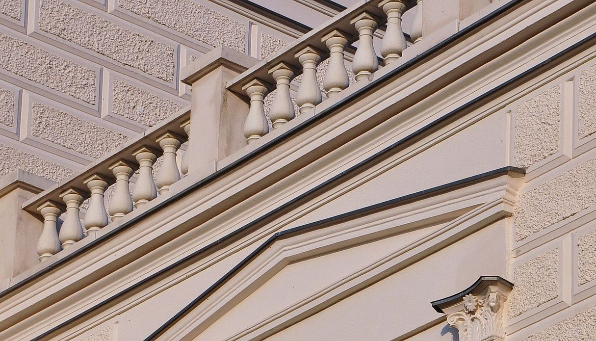 Detail am Schloss Krobnitz