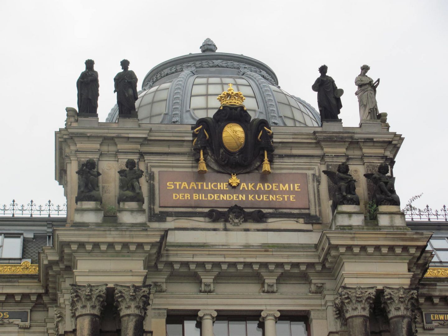 Detail an der Kunstakademie Dresden