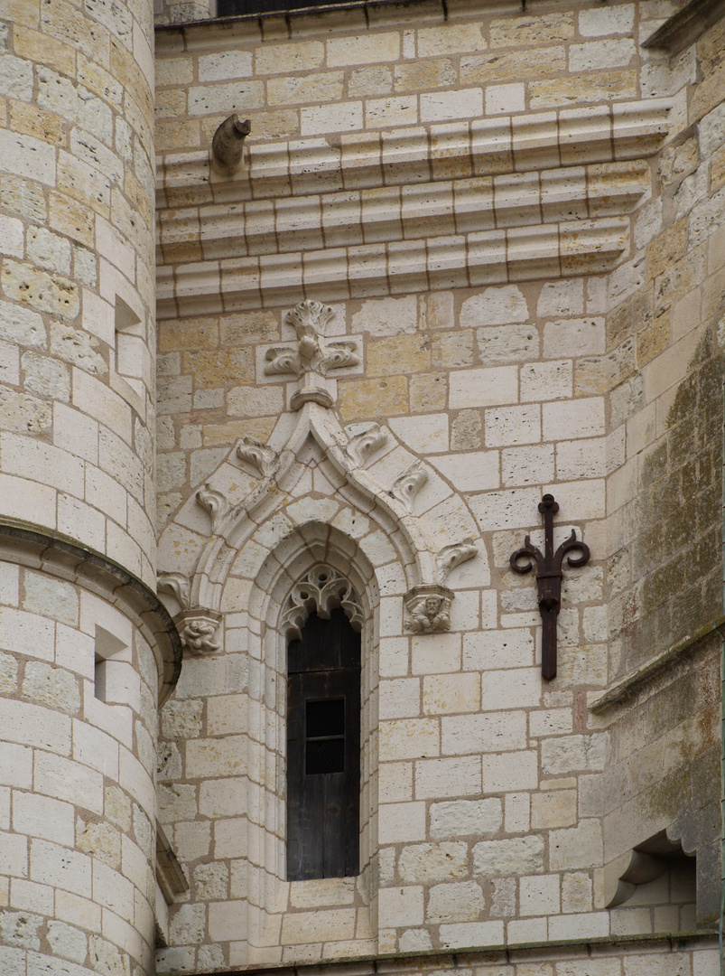 Détail architectural du clocher