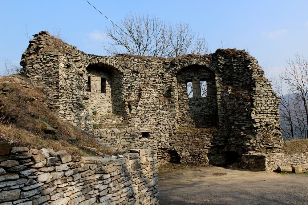 Detail auf der Burgruine Tollstein (Tolstejn)