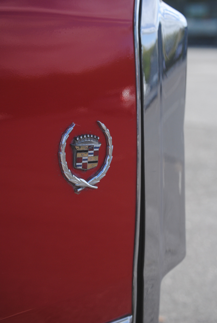 Detail Aufnahme eines Cadillac
