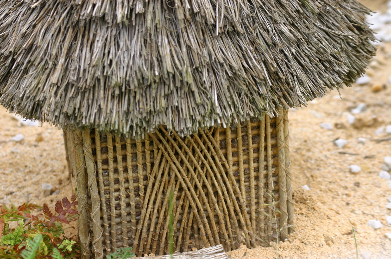 Detail aus dem afrikan. Dorf