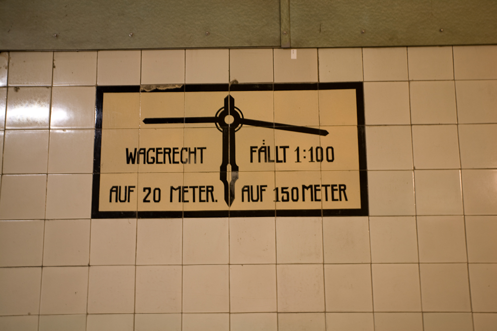 Detail aus dem alten Elbtunnel