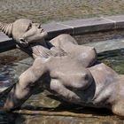 Detail aus dem Brunnen von Peter Lenk