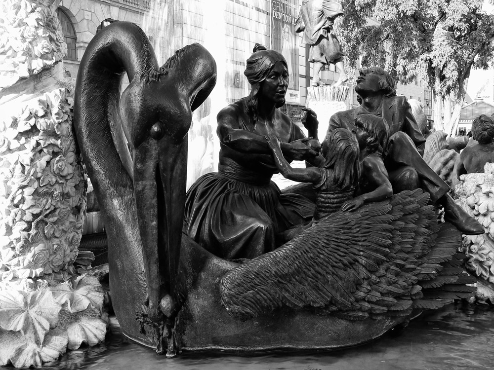 Detail aus dem Ehebrunnen in Nürnberg