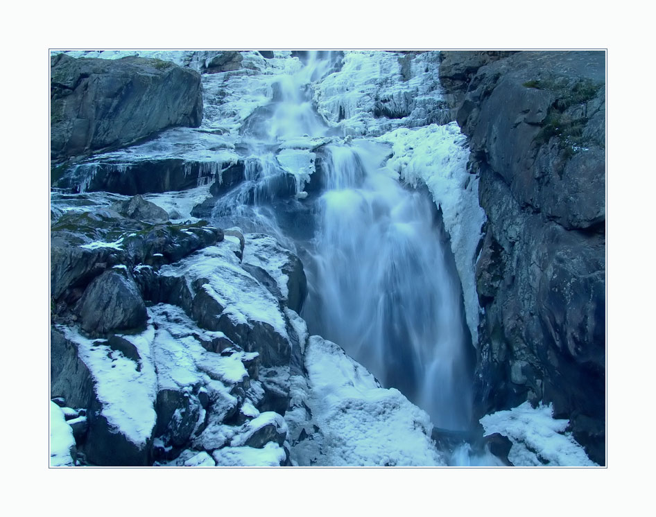 Detail aus dem Gawa Wasserfall