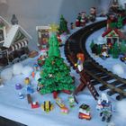 Detail aus dem Lego-Winter-Land