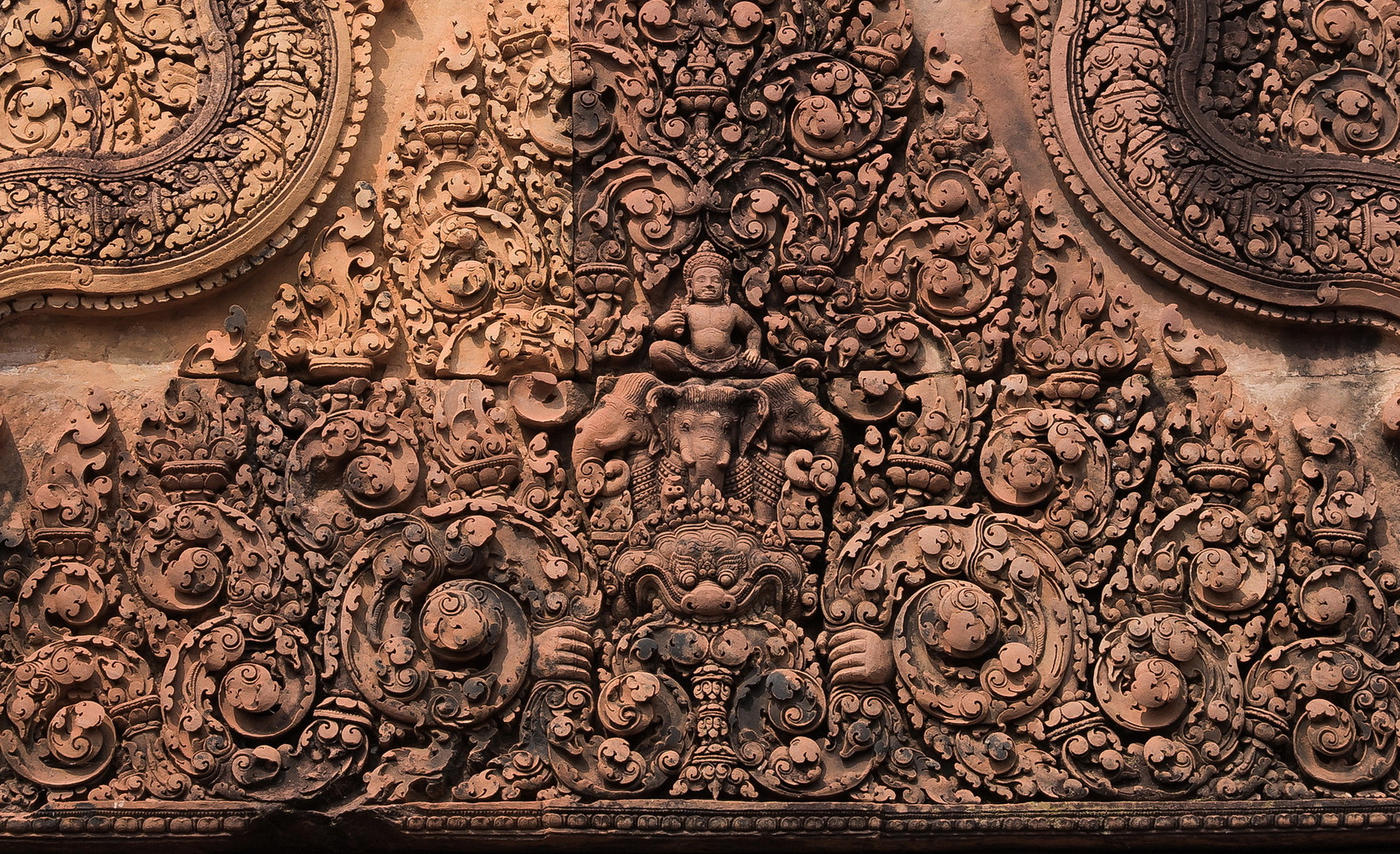 Detail - Banteay Srei Relief