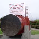 Detail bei der Golden Gate Bridge in SFO