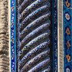 Detail beim Iwan der Moschee Bibi Hanum