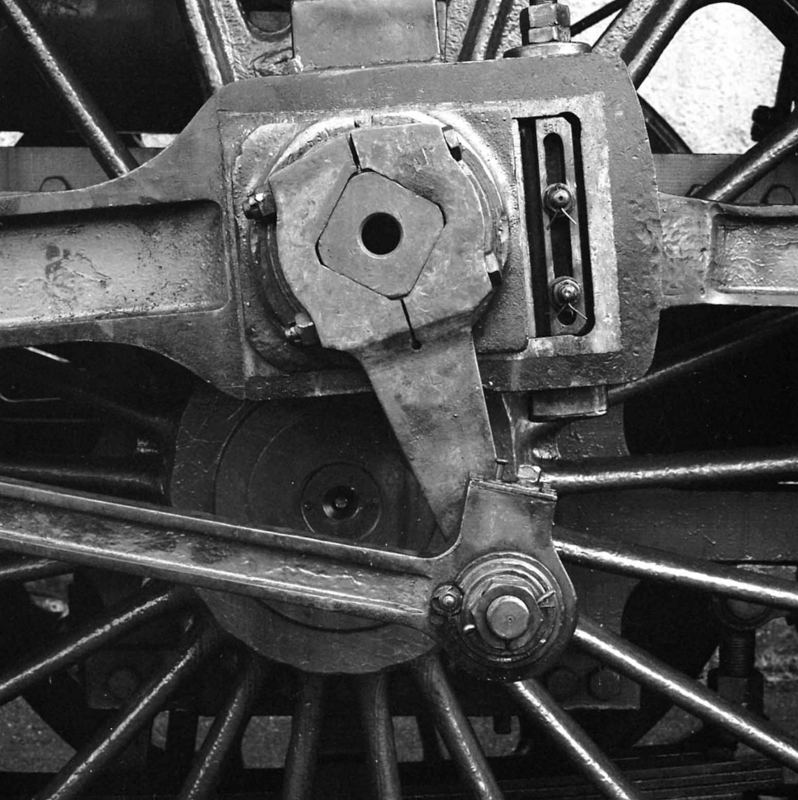 Detail BR 62.015 im AW Meiningen