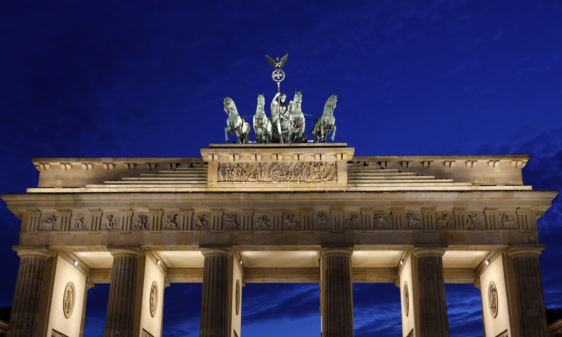 Detail Brandenburger Tor Berlin