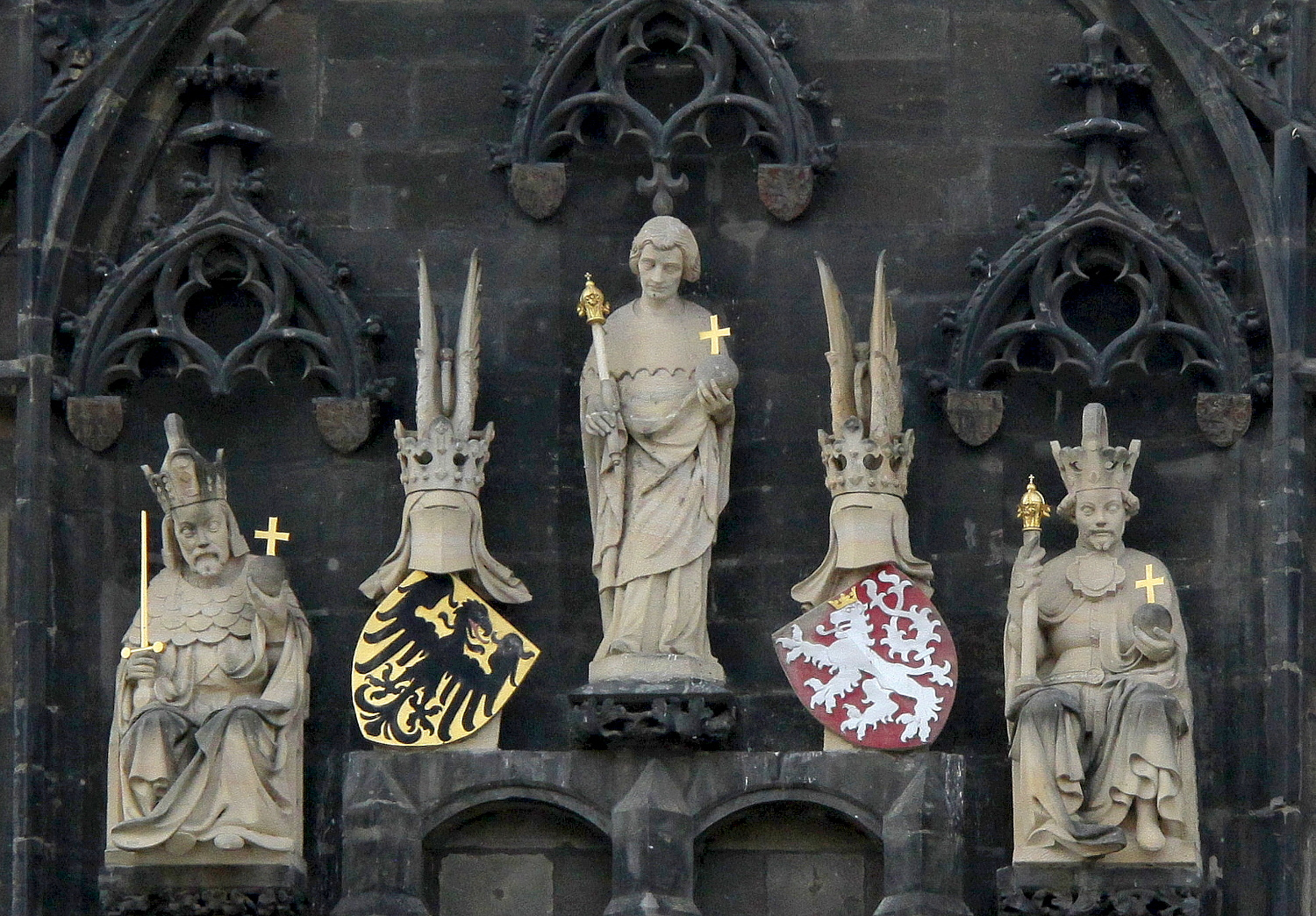 Detail Brücken-Turm ( Prag )