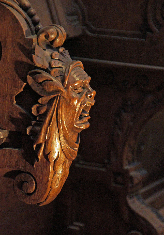 Detail Chorgestühl