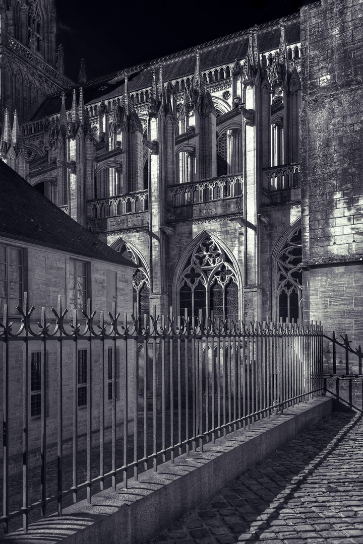 Détail de la cathédrale Bayeux 