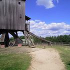 Detail der Bockwindmühle