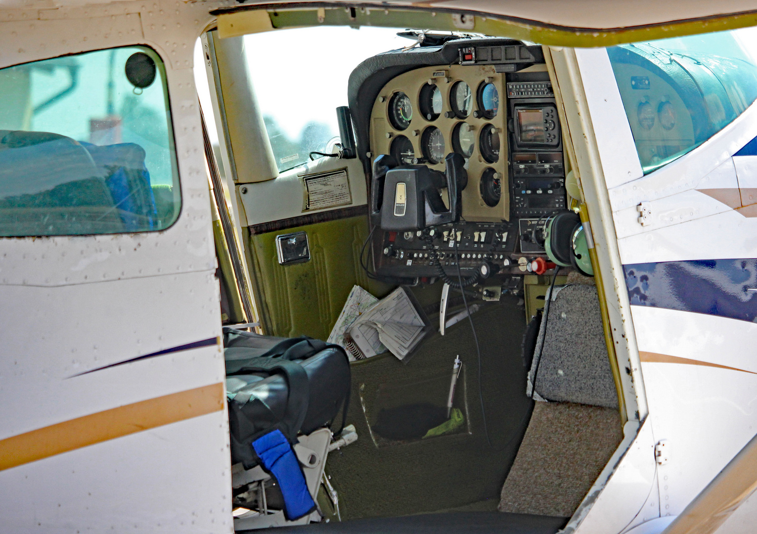 Detail der Cessna