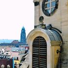 Detail der Dresdner Frauenkirche