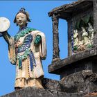 Detail der Fukian Assembly Hall (Phuc Kien) in Hoi An