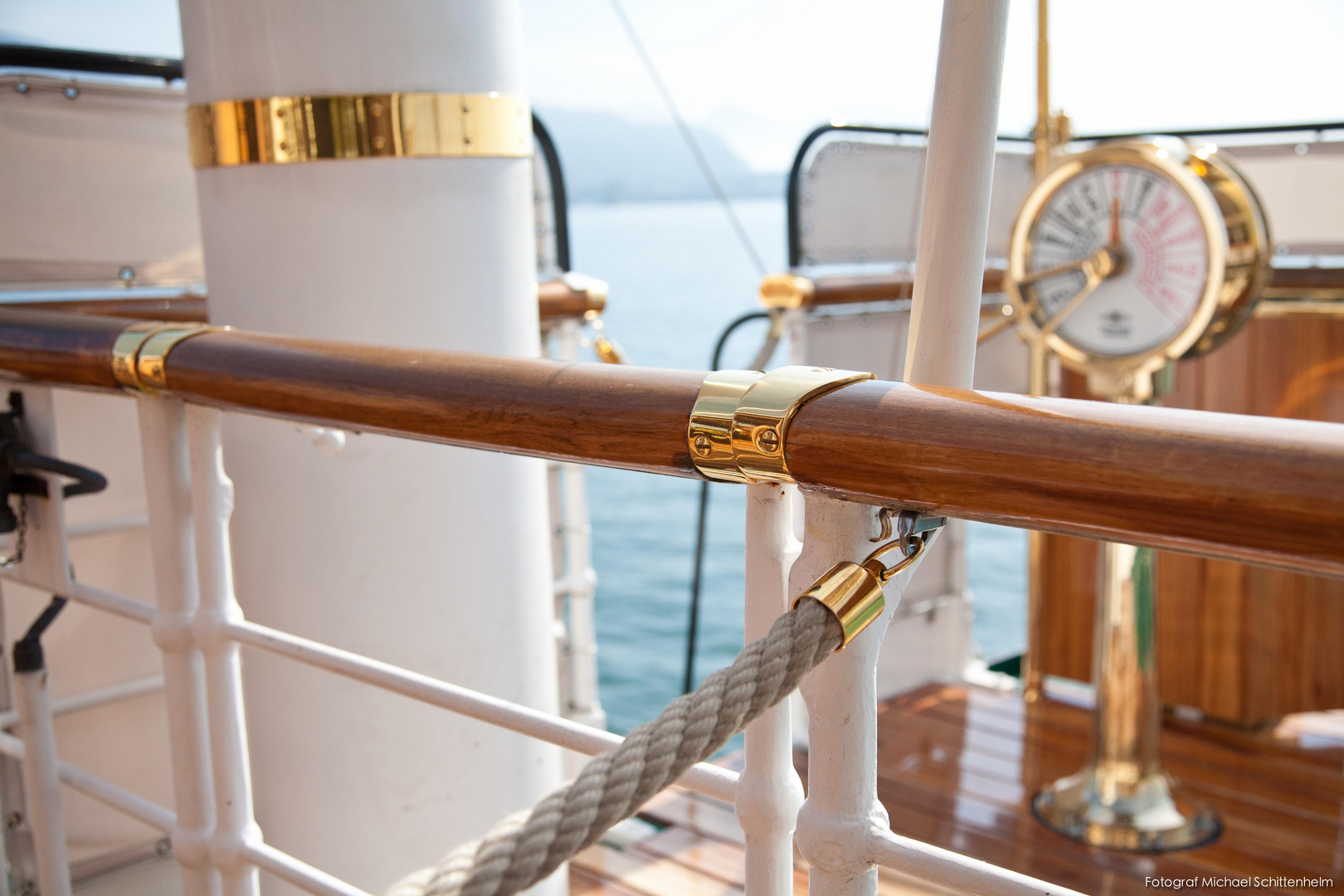 Detail der Hohentwiel | Das königliche Dampfschiff. Seit 1913. | Lindau im Bodensee