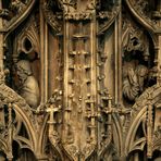 Detail der Kanzel im Stephansdom