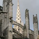 Detail der Kathedrale in Quimper