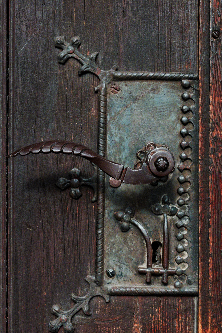 Detail der Kirche in Mauterndorf