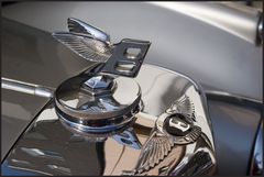 Detail der Kühlerfigur eines Bentley